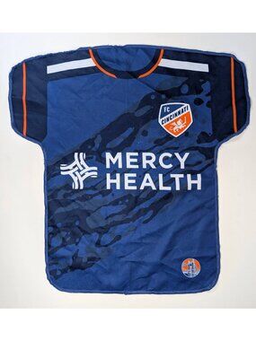 FC Cincinnati MLS Soccer Rally Towel Jersey Blue Splatter Microfiber FCC Fan